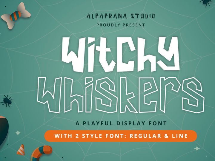 Witchy Whiskers - Playful Font