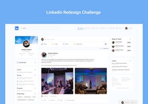 Linkedin Redesign Chalenge