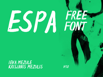 Espa Free Brush Font 