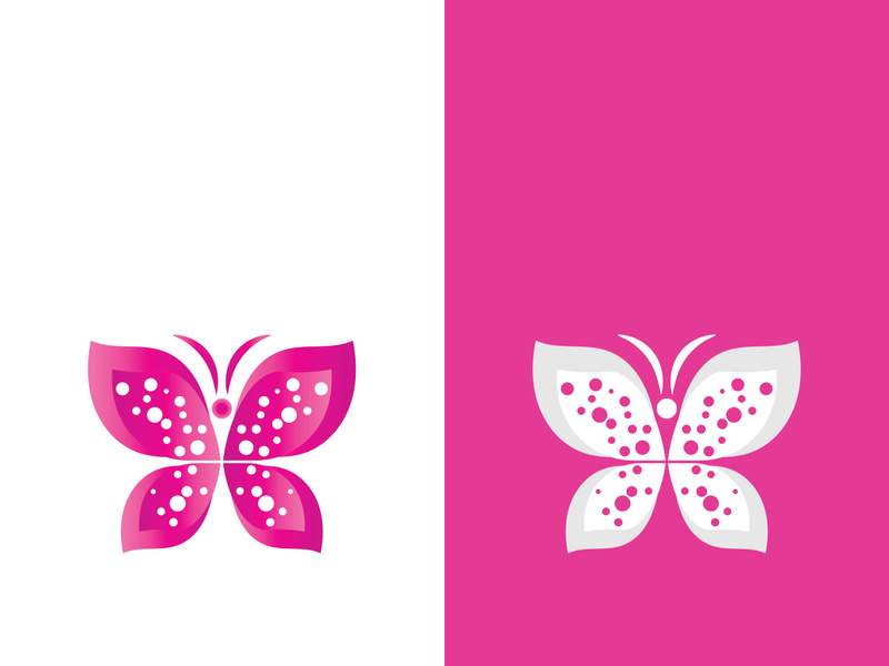 Beauty butterfly vector icon design