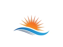 Water wave icon vectorWater wave icon vector