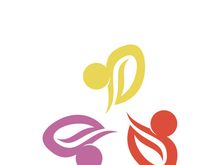 Community, network and social icon design template