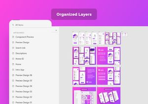 Job Finder App UI Kits