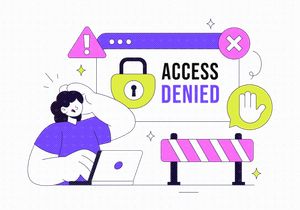 10 Access Denied Illustration