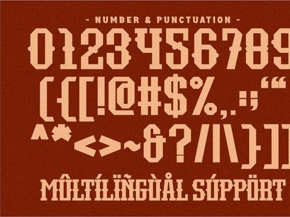 True Story - Western Slab Serif Font
