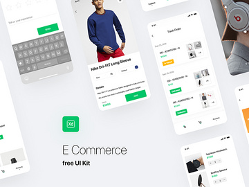 E-commerce UI kit preview picture