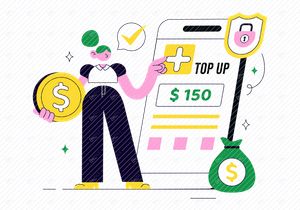 10 Top Up Balance Illustration