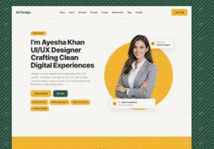 Portfolio Website Design | Clean & Conversion-Focus