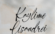 Kaylime Lisandrei | Handwritten Script