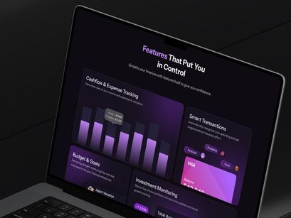 NestLanding - Fintech SAAS Landing Page