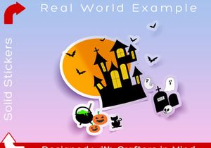 Halloween Haunted House SVG Scene Bundle