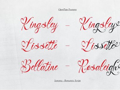 Jamytta | Romantic Script