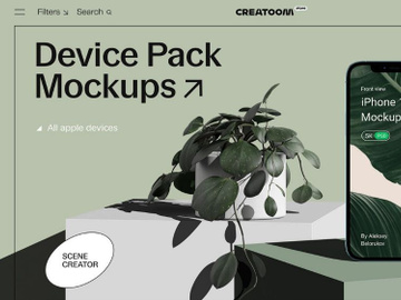 Device Pack Mockups - front view preview picture