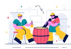 10 Beer Brewing Process Illustration