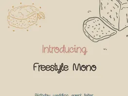 Freestyle Mono – Hand Drawn Sketch Font preview picture