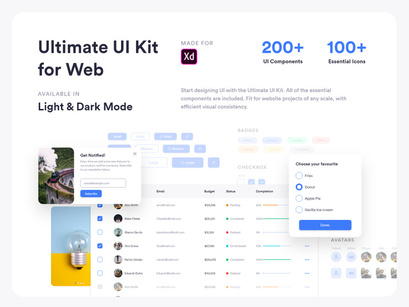 Ultimate UI Kit for Web