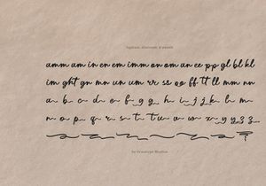Northwick Cursive | Handwritten Script
