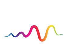 Sound waves vector illustration