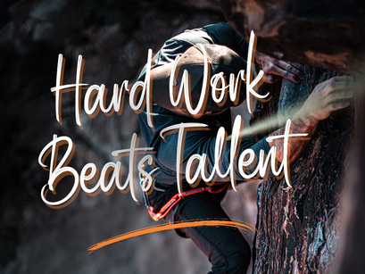 Bostroom - Brush Font