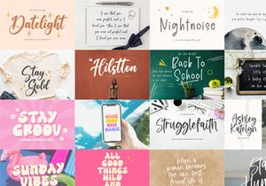 Handwritten Collections Font Bundle