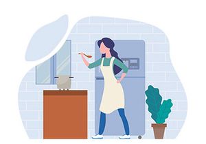 [Vol. 14] Home Activity - Landing Page Illustration
