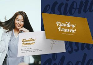 Aylafs - Bold Script Font
