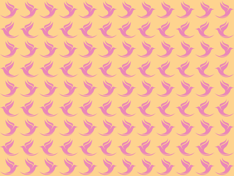 Seamless pattern dove bird vector