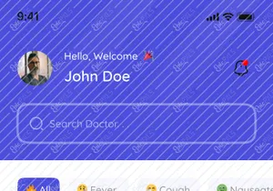 HealthTech UI Kit - Medical Appointment & Healthcare App