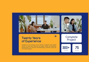 Narrow PowerPoint Business Presentation