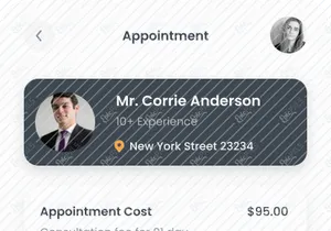 Personal Injury Lawyer App Design