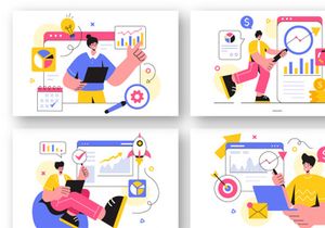 13 Market Research and Analysis Illustration
