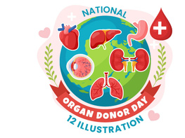 12 National Organ Donor Day Illustration preview picture