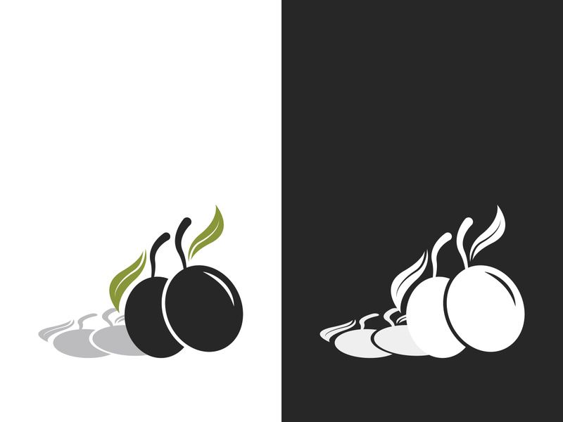 olive icon vector illustration design template