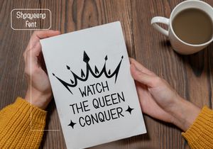 Shaqueena - Cute Display Font