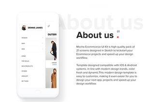 eShop Mobile App UI Kit