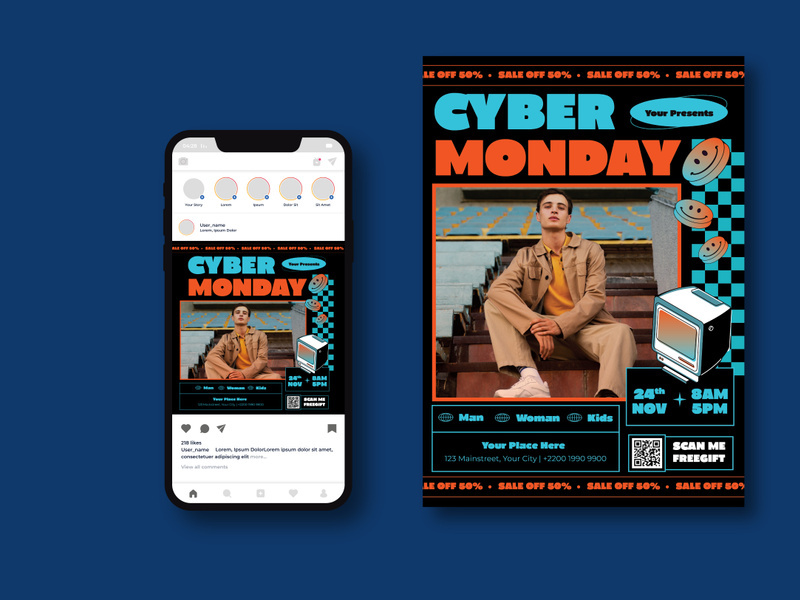 Cyber Monday Flyer