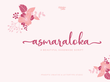 Asmaraloka a Beautiful Script preview picture