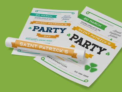 St. Patrick's Party Poster, vol.2