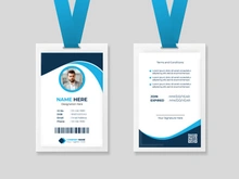 Corporate ID Card Template Ver-5