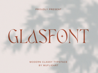 Glasfont