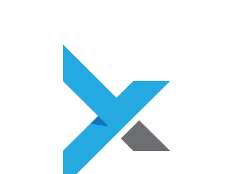 Initial letter X logo  Modern Logo Design Vector