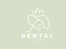 Tooth logo, Dental Health Vector, Care Brand Illustration