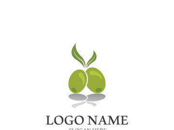 Extra virgin olive oil logo icon design vector illustration preview picture