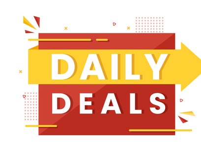 17 Daily Deals of The Day Illustration