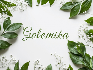 Gotemika Free Font preview picture