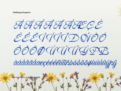 Ranoa Scaloth | Handwritten Script