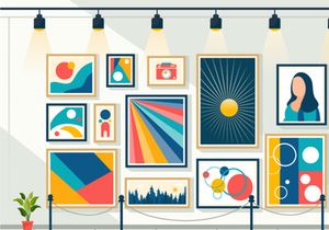 10 Photo Gallery Illustration