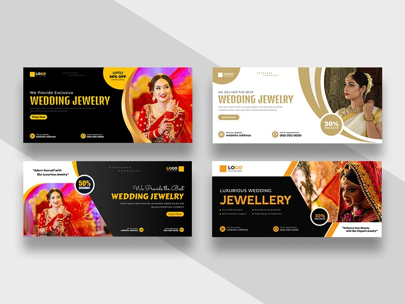 Wedding Jewelry Sale Facebook Cover Ver-5