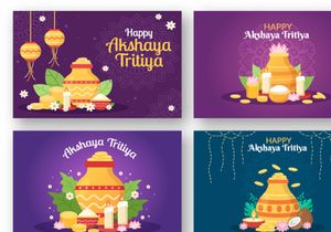 15 Akshaya Tritiya Festival Illustration