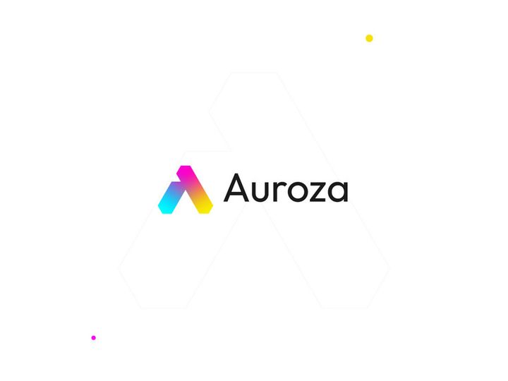 Lettermark Logo - A Logo - Business Logo - Gradient Logo -